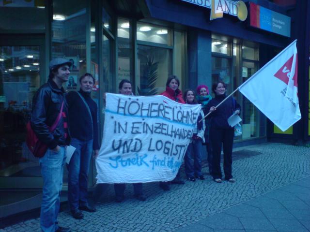 Solidarität in Berlin bei "Reiseland"